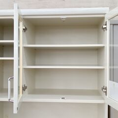 ★リユースのサカイ高崎店★TJ12503  レンジボード グレー系 H183.5×D42×W89 クリーニング済みの画像