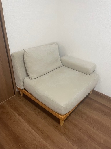 ‼️最終値下げ‼️　soroi ソファ　1人掛け　VENTOTA リップルベージュ