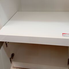 ★リユースのサカイ高崎店★TJ12504 NITORI 食器棚 白 H190×D50×W48.5 クリーニング済みの画像