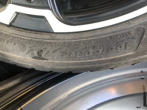 アルミ16インチホイール　軽自動車   