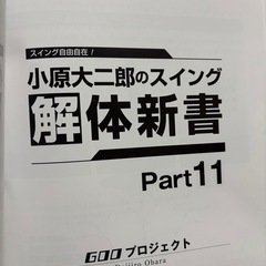 ゴルフ　小原大二郎　GOOプロジェクト　　の画像