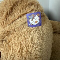 お問い合わせ多数「【特大サイズ】高さ約2m！巨大クマのぬいぐるみ 引き取り限定」の画像