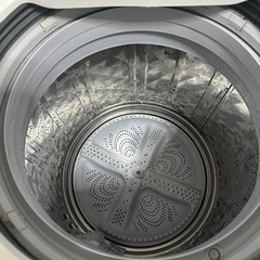 SHARP縦型洗濯機乾燥機付きの画像
