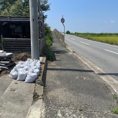 無料で差し上げます　庭土　残土の画像