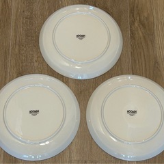 【未使用品】ムーミン　お皿　3枚セットの画像
