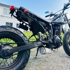 北海道　ヤマハ　TW200 ロンスイ　スカチューン　フルカスタム　タイヤ前後山あり！走行少ない！外装美品！の画像