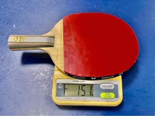 ディグニクス05と80付き樊振東 CNF CS 中国式ペン　卓球ラケット