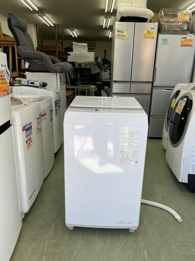 【リサイクルショップ ピカソ 小松原】?✨✨分解洗浄済み✨東芝 全自動洗濯機 6.0kg AW-6GA2（2023年製）✨?★2849