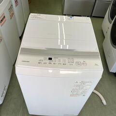 【リサイクルショップ ピカソ 小松原】🌀✨✨分解洗浄済み✨東芝 全自動洗濯機 6.0kg AW-6GA2（2023年製）✨🌀★2849★の画像