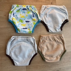 トレーニングパンツ4枚セット 90cmの画像