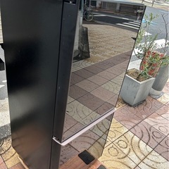 シャープノンフロン冷凍冷蔵庫 　SJ-GD14E-B  2019年製　2ドア冷蔵庫の画像