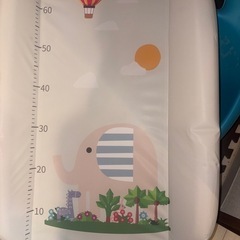おむつ替え台 クッション付き 防水マットの画像