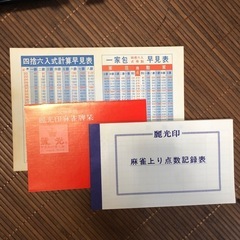 レトロ麻雀セットの画像