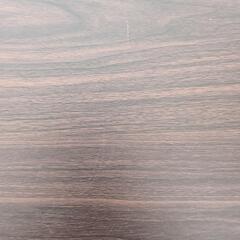 コーナン　木目調FDテーブル　ダークブラウンの画像