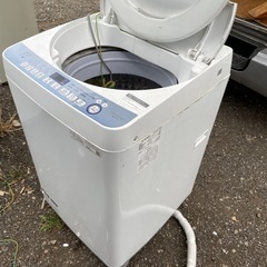 SHARP 洗濯機 7.0kg 2019年 ES-T711-Wの画像
