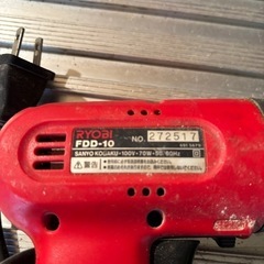 RYOBI ドライバードリルの画像
