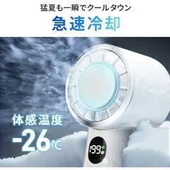 新品未使用 携帯扇風機の画像