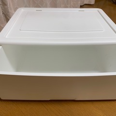 〔幅51〕収納ケース Nフラッテ(ホワイト)の画像