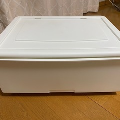 〔幅51〕収納ケース Nフラッテ(ホワイト)の画像