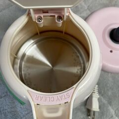 ティファール 電気ケトル BF802 0.8L 1250W ピンク 動作確認済 電気湯沸器 T-fal APRECIA キッチン家電 湯沸かし 26 Y2105の画像