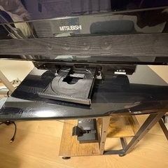 三菱REAL 40型リモコン110度回転台付これ一台BLUE/DVD/HDD録画の画像
