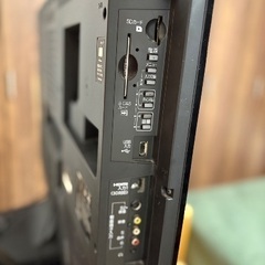 三菱REAL 40型リモコン110度回転台付これ一台BLUE/DVD/HDD録画の画像