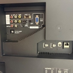 三菱REAL 40型リモコン110度回転台付これ一台BLUE/DVD/HDD録画の画像