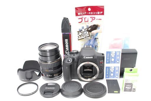 高画質＆動画もOK Canon Kiss X8i 回転画面 WiFi機能付き