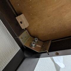ニトリの正方形のデスクの画像