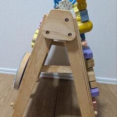 木のおもちゃ　玩具　手押しの画像