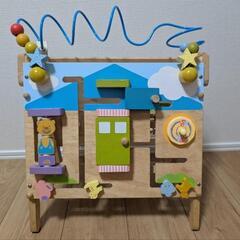 木のおもちゃ　玩具　手押しの画像