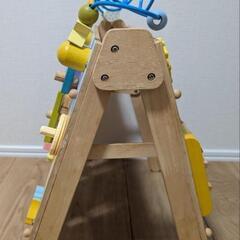 木のおもちゃ　玩具　手押しの画像