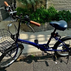 advance自転車20インチ6段変速ギアの画像