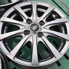14×4.5J アルミホイール4本セット　軽自動車向け　スタッドレスにもの画像
