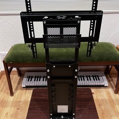テレビスタンド　壁掛け　壁寄せ　TV台の画像