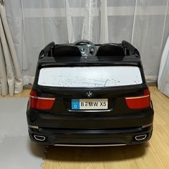 BMW X5 子供用　車　トイザらス　室内利用　バッテリーカー　電動　乗用　玩具 の画像