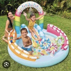 INTEX(インテックス) プールと空気入れ　キャンディーファンプレイセンター 170×168×122cm　  の画像
