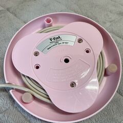 ティファール 電気ケトル BF802 0.8L 1250W ピンク 動作確認済 電気湯沸器 T-fal APRECIA キッチン家電 湯沸かし 27 Y2106の画像