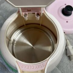 ティファール 電気ケトル BF802 0.8L 1250W ピンク 動作確認済 電気湯沸器 T-fal APRECIA キッチン家電 湯沸かし 27 Y2106の画像