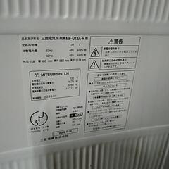 冷凍庫　購入者と調整中の画像