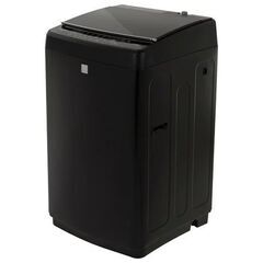 【ハイセンス 5．5kg全自動洗濯機】マットブラック HW-G55E7KKの画像