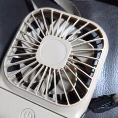 首掛け扇風機の画像