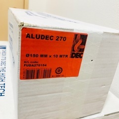 ALUDEC270 フレキシブル ダクト φ150mm × 10MTRの画像