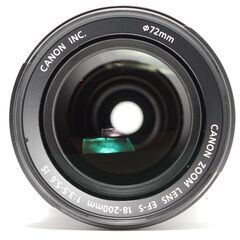 これ1本で広角から超望遠までOK！ EF-S 18-200mm IS 極美品の画像