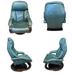 シモンズ フィヨルド パーソナルチェア スツール simmons Fjords リクライニングチェア オットマン ソファ の画像