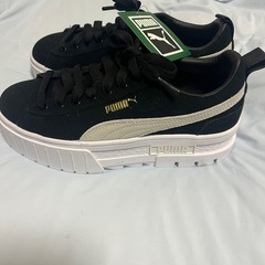 プーマ　スニーカー　Puma Black-Puma Whiteの画像