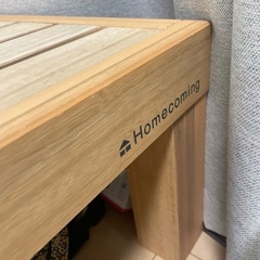 【セミダブル】日本製桐無垢すのこベッドの画像