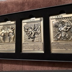 遊☆戯☆王 デュエルモンスターズ　三幻神レリーフセット【受注生産商品】の画像