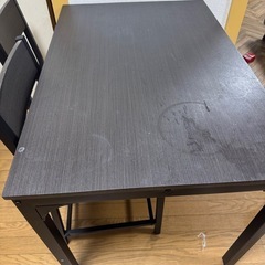 ニトリ　ダイニングセットの画像