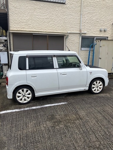 取り引き終了しました。HE21SラパンSS MT5速 FF 一時抹消。
